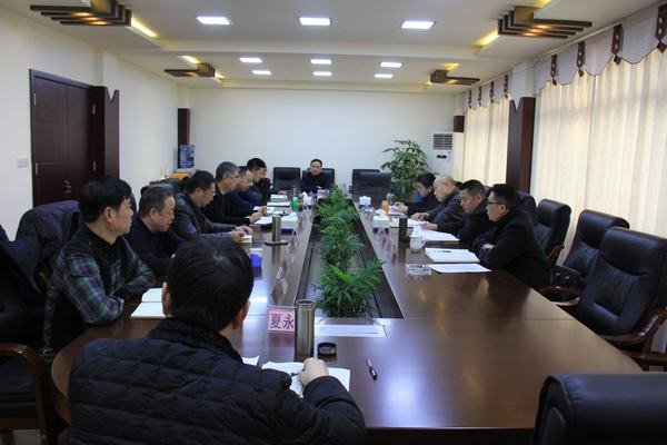 張文彪副廳長到工程局檢查工作并開展干部談心談話