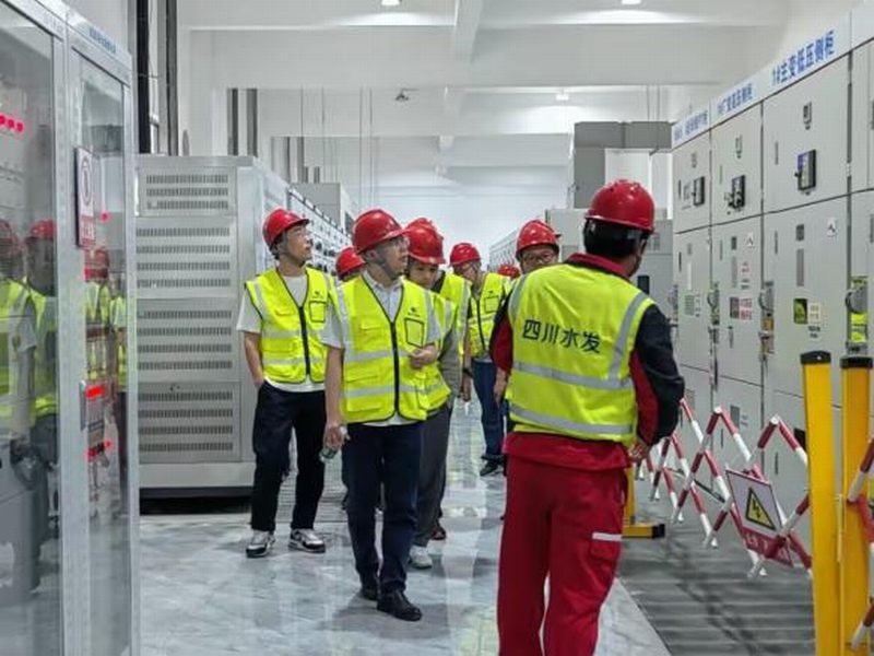 深化合作，攜手并進—甘肅隴西熱電項目業主一行蒞臨青神虎渡溪項目工程參觀考察